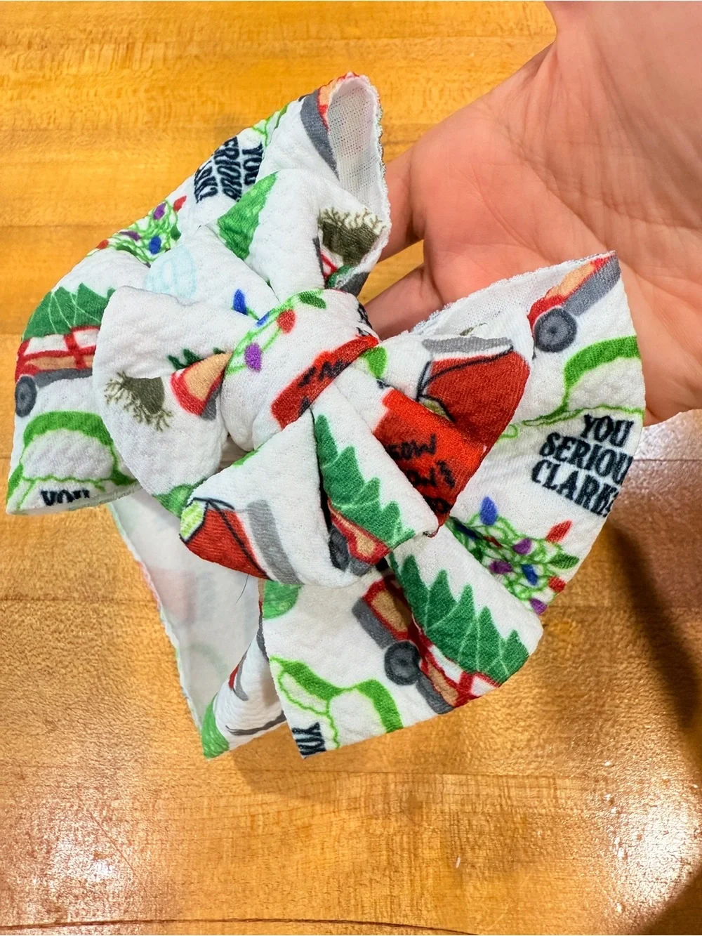 NEW Christmas Baby Headwrap Bow